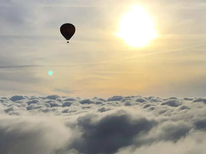 Pre-Pyrenees Balloon Flight with Pickup — hot air balloon ride in Barcelona