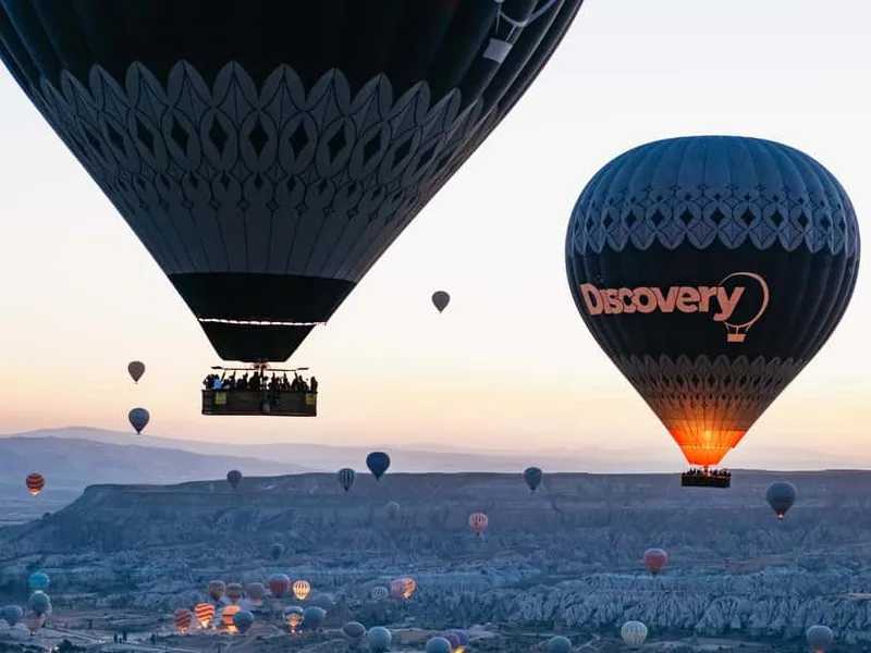 Hot air balloon rides in Cappadocia