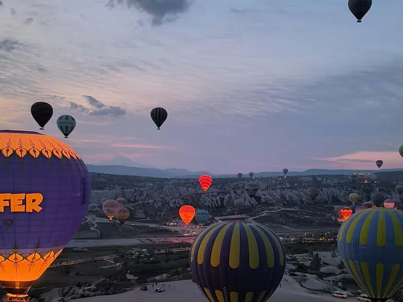 Sunrise Göreme Hot Air Balloon Flight with Transfer — hot air balloon ride in Cappadocia