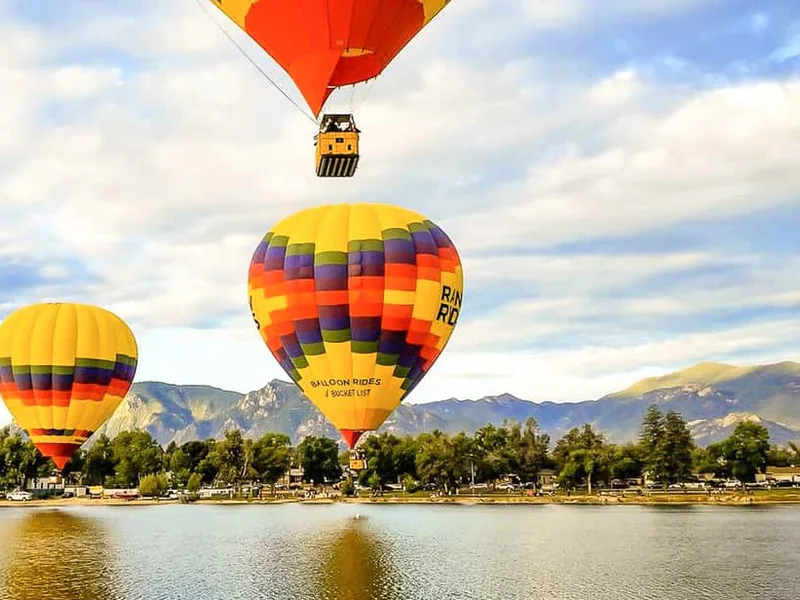 Sunrise Hot Air Balloon Flight over Colorado Springs — hot air balloon ride in Colorado Springs