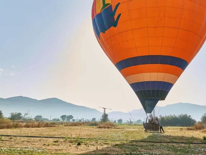 Lasithi Jeep Tour with Hot Air Balloon Ride — hot air balloon ride in Crete