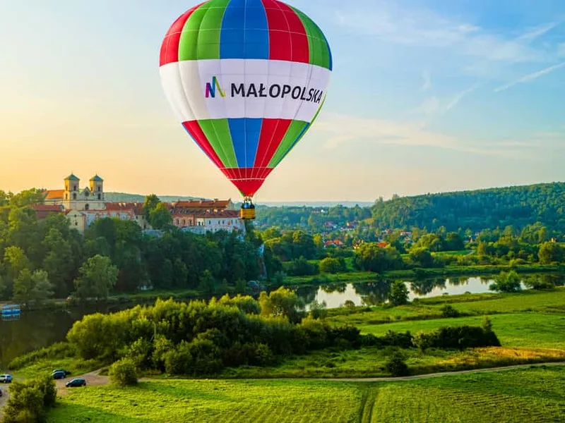 Hot air balloon rides in Kraków
