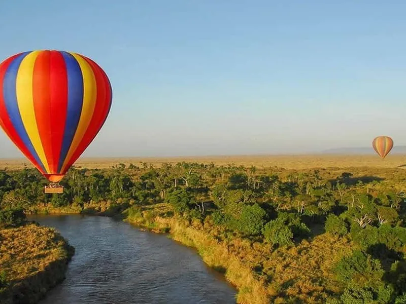 Hot Air Balloon Safari with Breakfast — hot air balloon ride in Maasai Mara