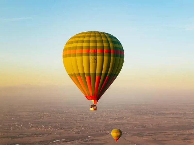 Hot Air Balloon Ride with Transfers & Certificate — hot air balloon ride in Marrakech