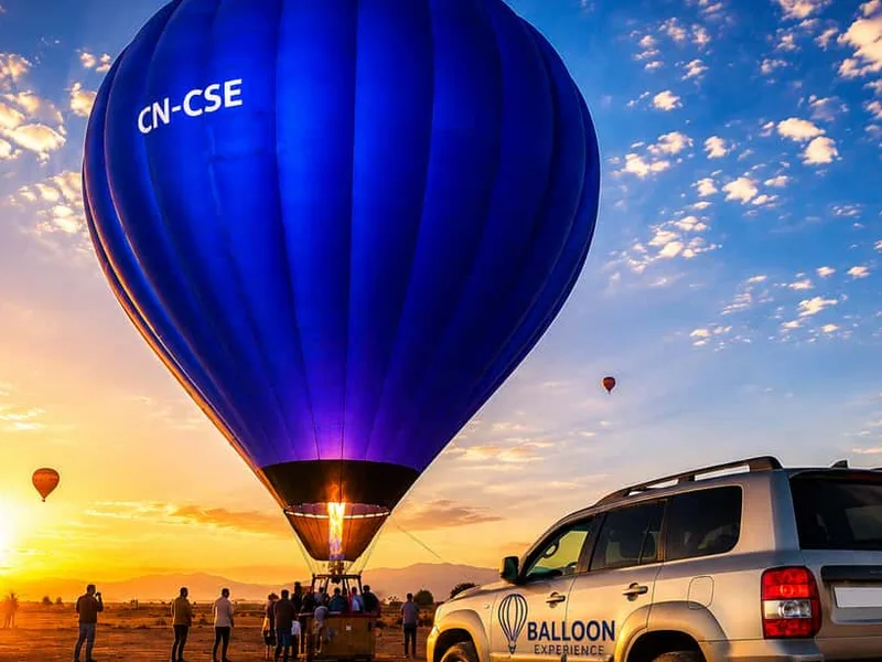 Sunrise Hot Air Balloon Ride with Breakfast — hot air balloon ride in Marrakech