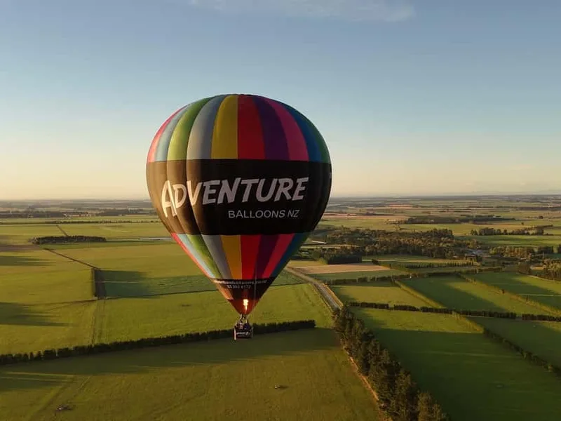 Methven Sunrise Balloon Flight over Canterbury — hot air balloon ride in Methven (Canterbury)