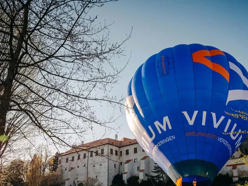 Balloon Ride from Prague with Champagne & Snacks — hot air balloon ride in Prague