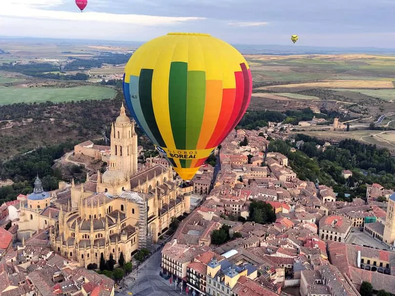 From Madrid: Dawn Hot Air Balloon Ride in Segovia — hot air balloon ride in Segovia