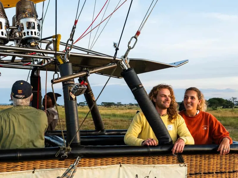 Hot Air Balloon Flight with Champagne Breakfast — hot air balloon ride in Serengeti