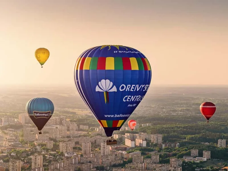 Balloon Flight Over Vilnius or Trakai — hot air balloon ride in Vilnius & Trakai