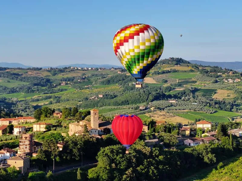 1-Hour Balloon Flight Over Lucca — hot air balloon ride in Tuscany