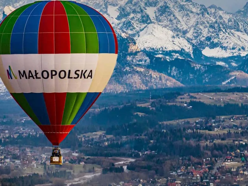 Hot air balloon rides in Zakopane
